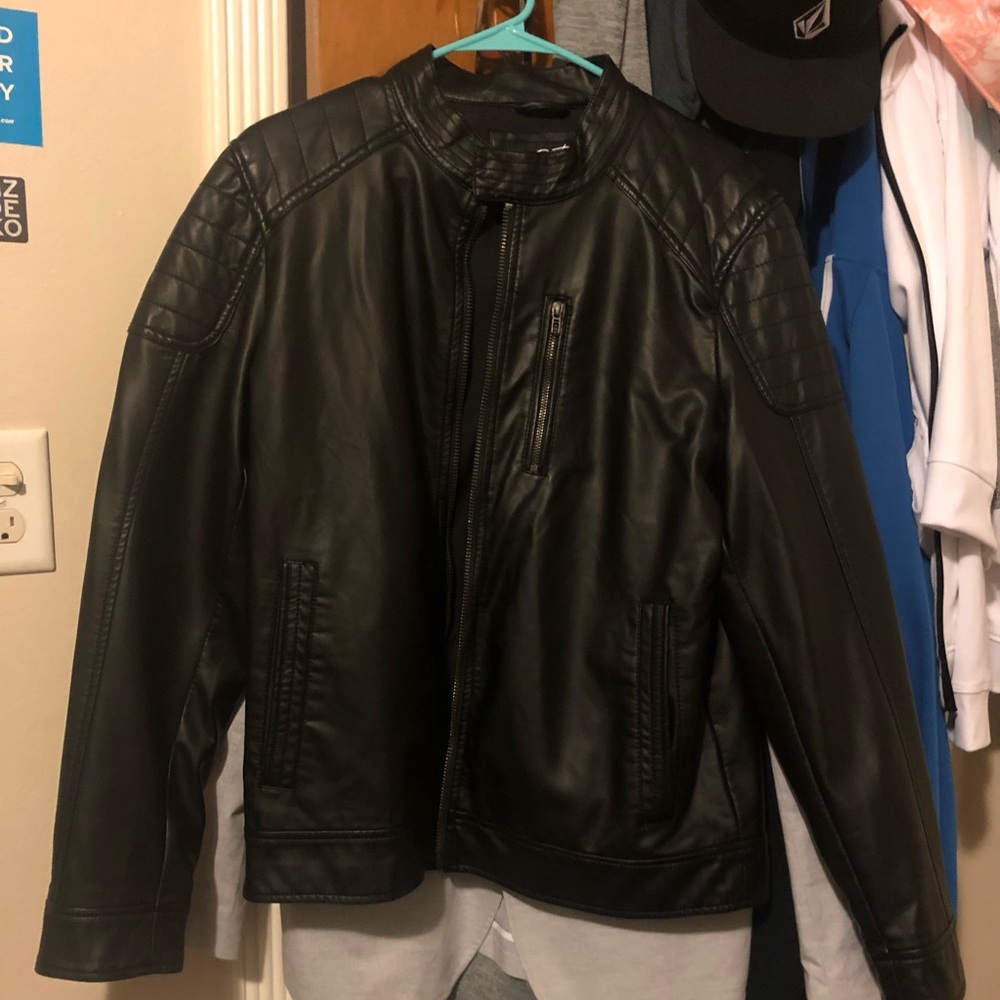 Feux Leather Jacket